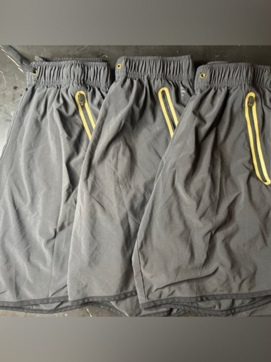 H&M workout shorts with zippered pockets size small set of three shorts …​​